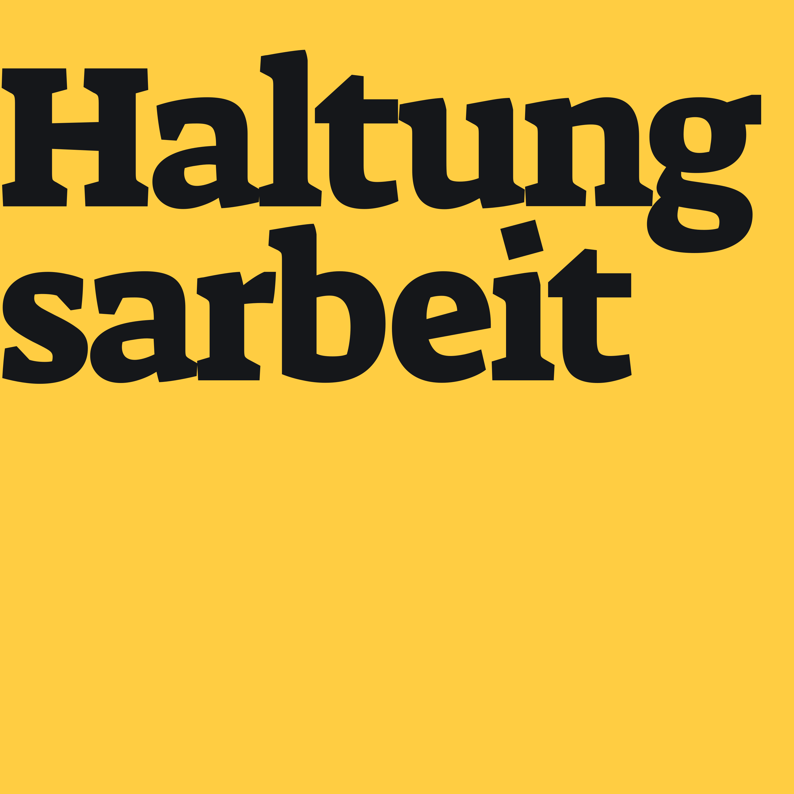 Haltungsarbeit